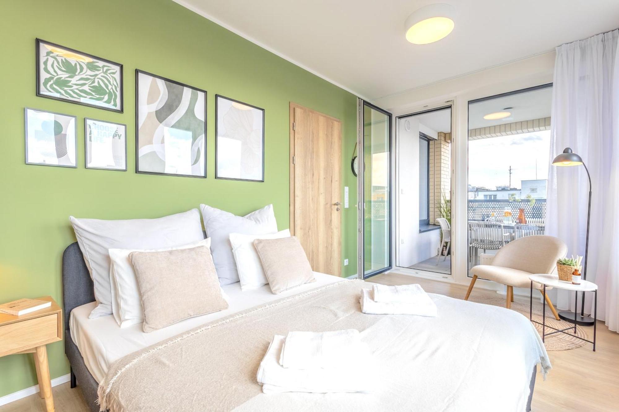 Bright 2Br - 8Th Floor, Balcony, Free Parking - By Gravity Prague Daire Dış mekan fotoğraf